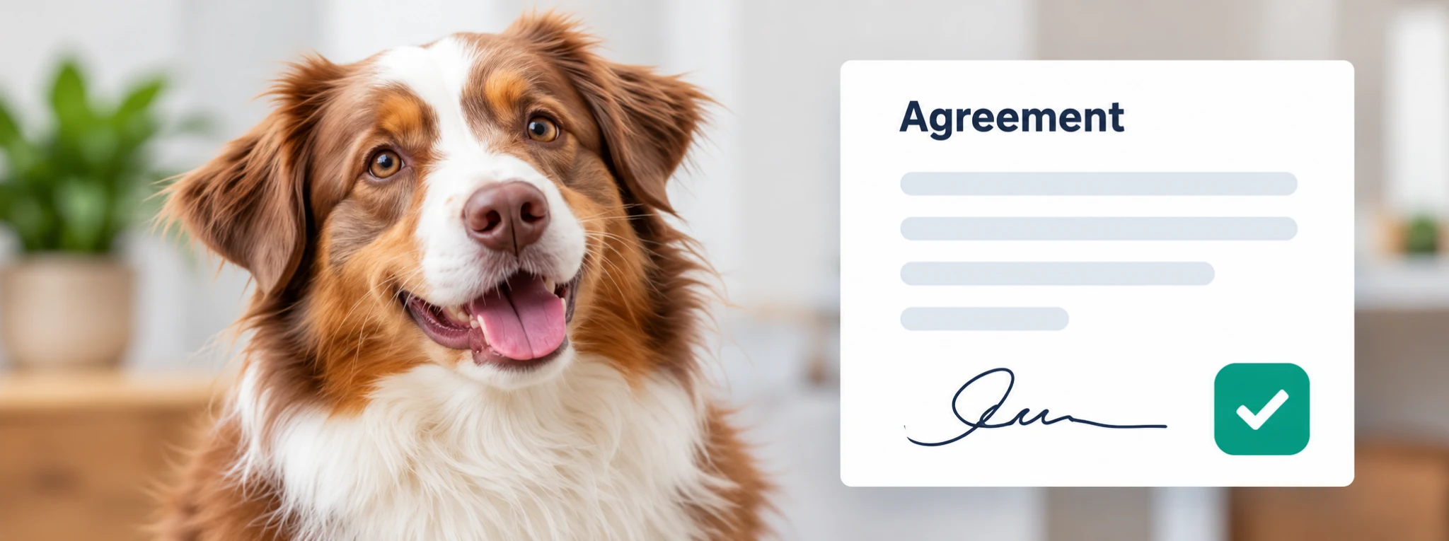 Dog daycare agreement and policy records