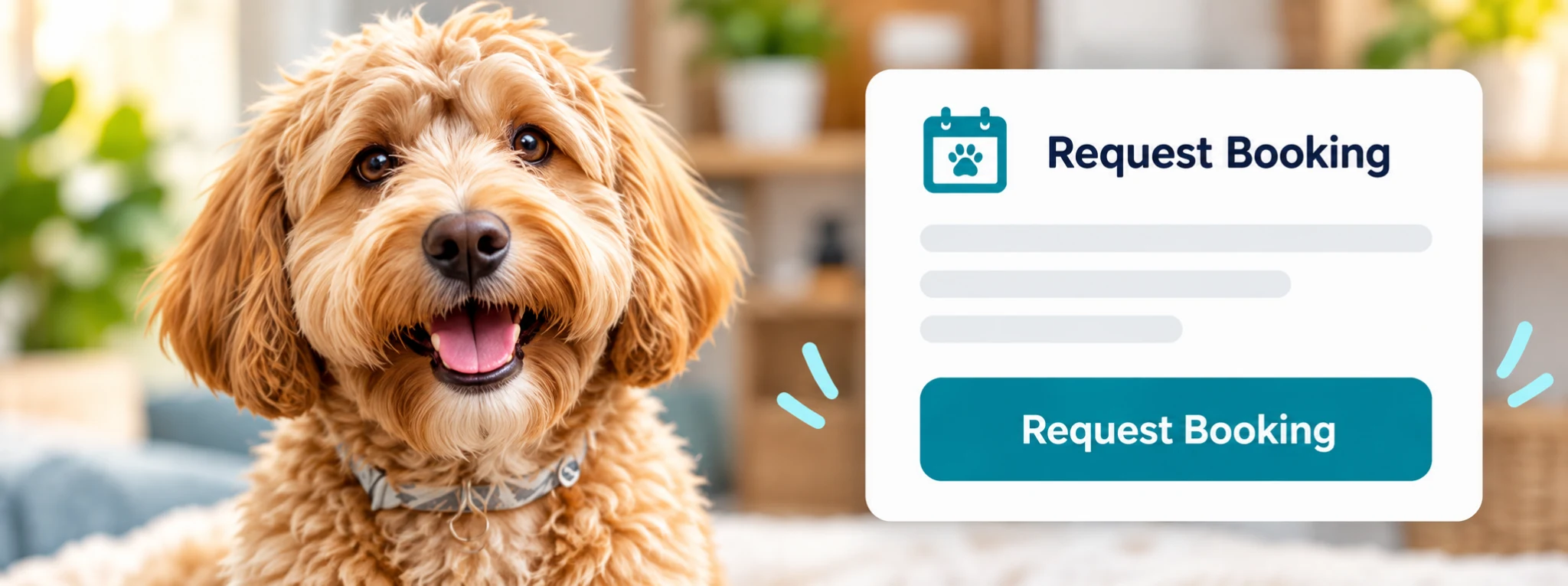 Dog daycare booking request