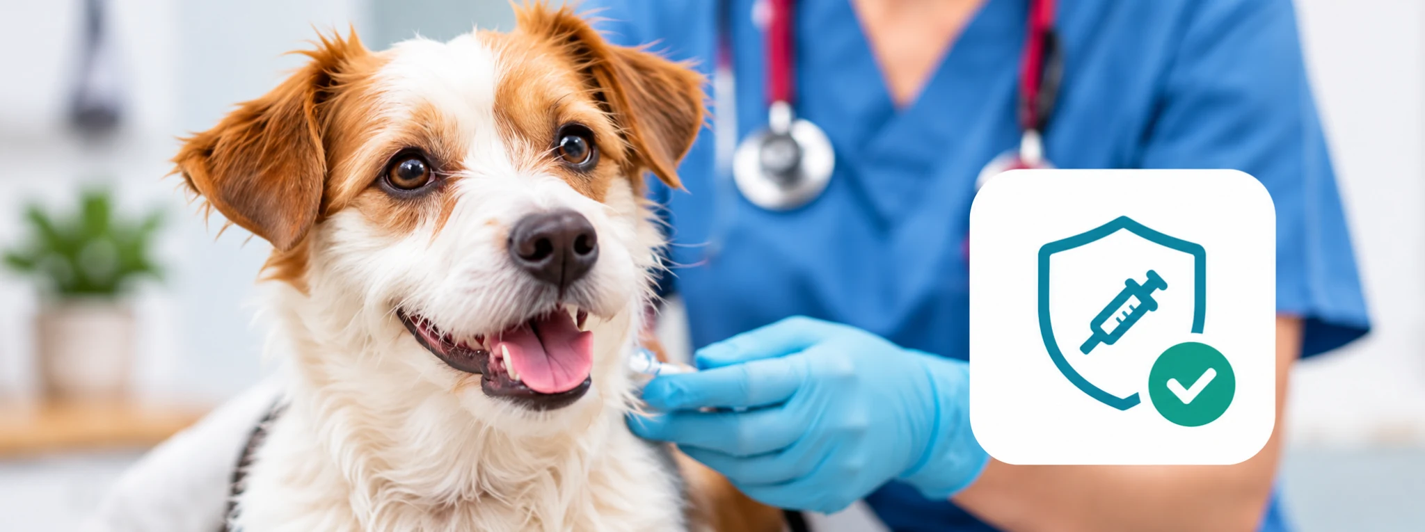 Dog vaccination and health record